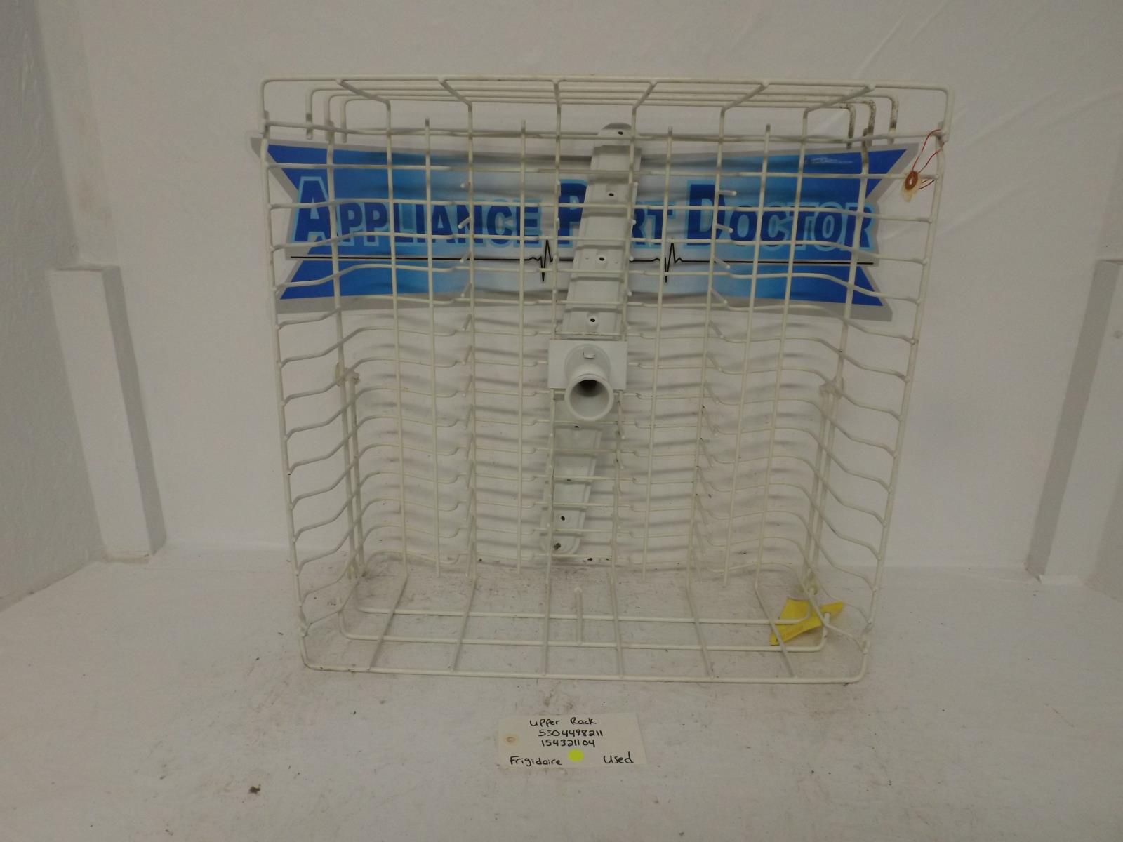 Frigidaire Dishwasher 5304498211 154321104 Upper Rack Used Frigidaire Dishwasher 5304498211 154321104 Upper Rack Used